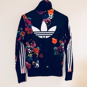 Adidas Floral Trefoil Sweatshirt
